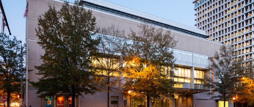 Library of Virginia photo of exterior