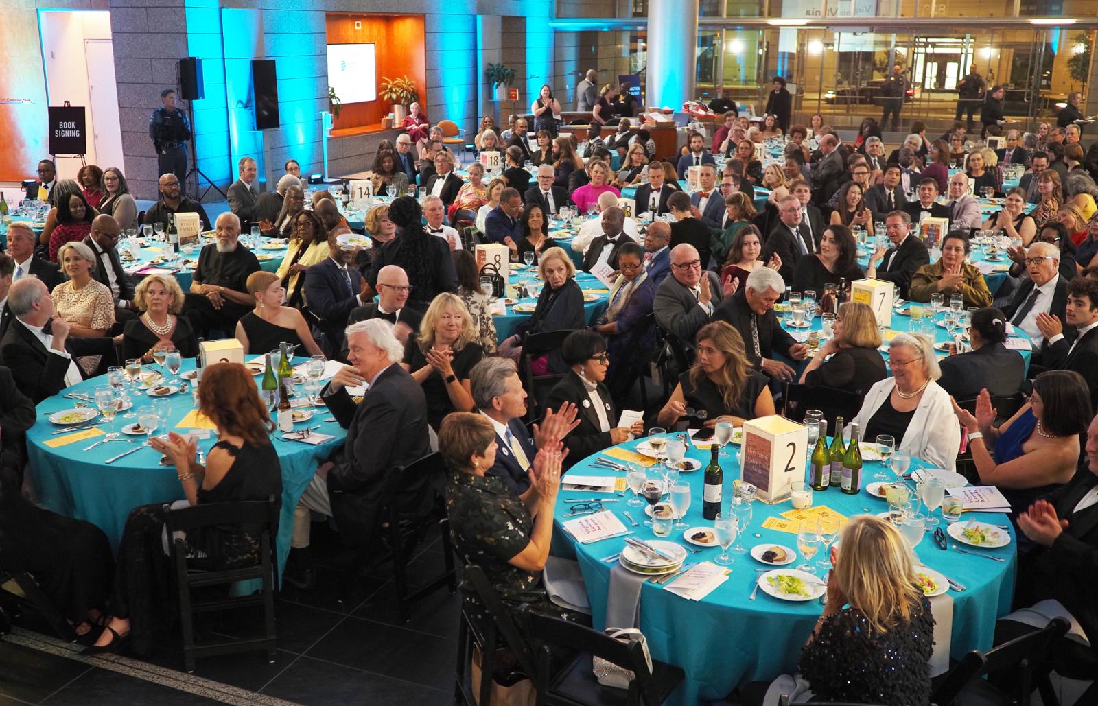 Crowd shot at 2024 Literary Awards